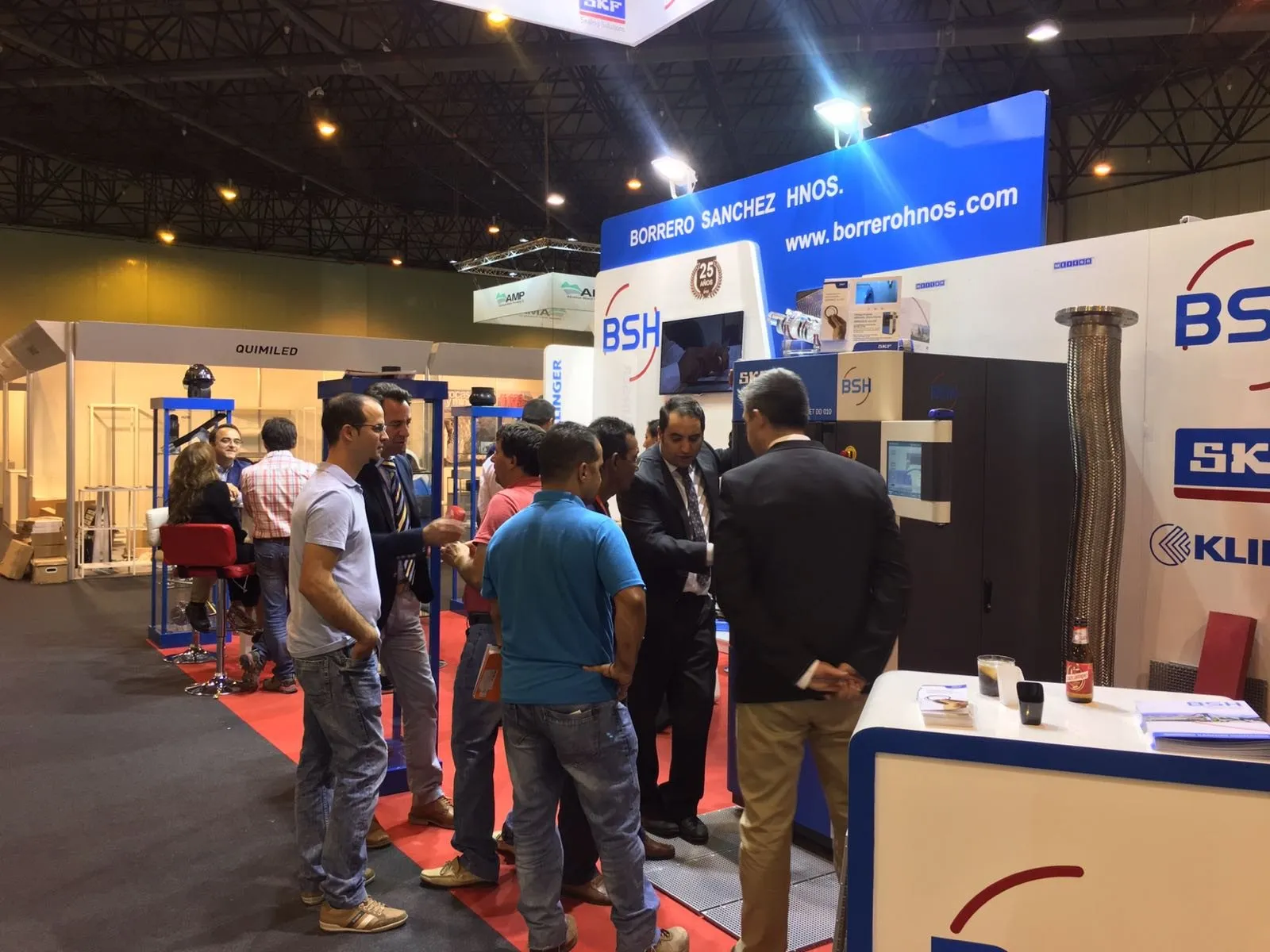 De nuevo presentes en el Mining and Minerals Hall